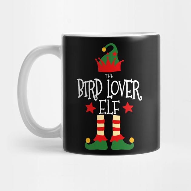 Bird Lover Elf Matching Family Group Christmas Party Pajamas by uglygiftideas